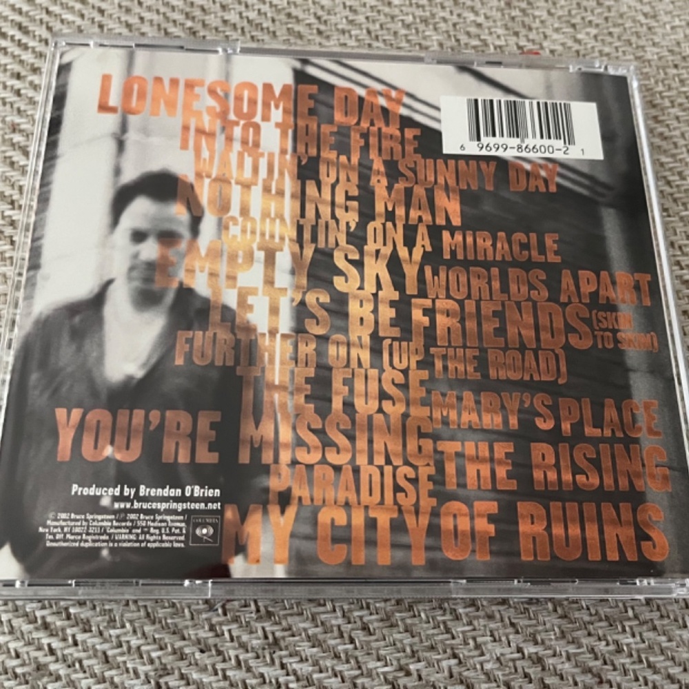 Bruce Springsteen The Rising CD - Picture 2 of 9